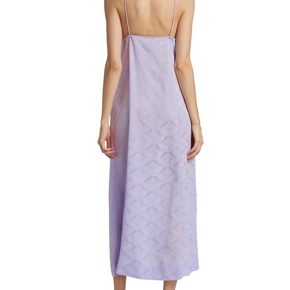 GANNI jacquard slip dress size 36/4 NWT - Picture 3 of 8